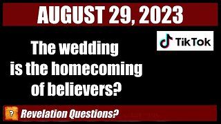 The Wedding Is The Homecoming of Believers?