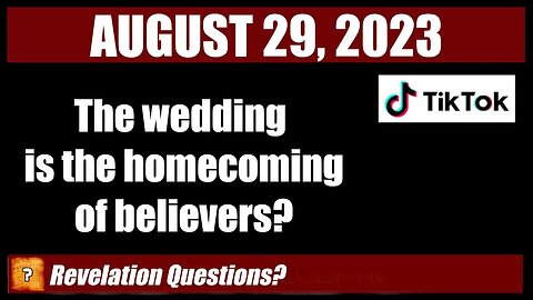 The Wedding Is The Homecoming of Believers?