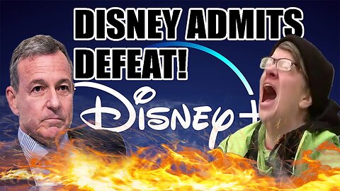 WOKE Disney admits DEFEAT in Culture War battle! Bob Iger says it's bad for business and they're OUT