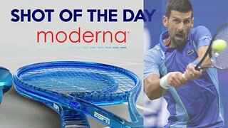 Novak Djokovic - 2023 U.S. Open Tennis Champion “Moderna Shot of the Day”