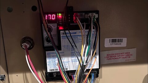 Weil McLain CGa Gas Boiler Randomly Firing & Heating Improperly Bad Boiler Control Module Replaced