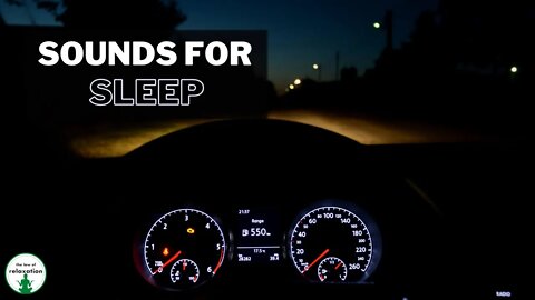 The Best Car Ride Sounds for Relaxation and Sleeping | 3 Hours