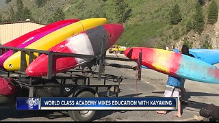 Unique school mixes education with kayaking