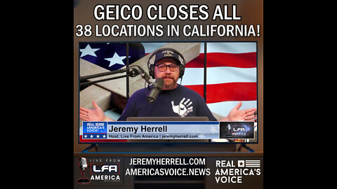 GEICO Closes All 38 Locations in California!
