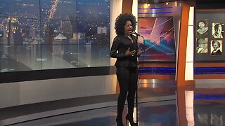 Kimmie Horne sings the Negro National Anthem