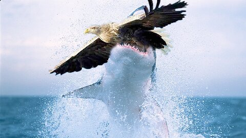 Why Can Shark Hunt Eagle Flying?