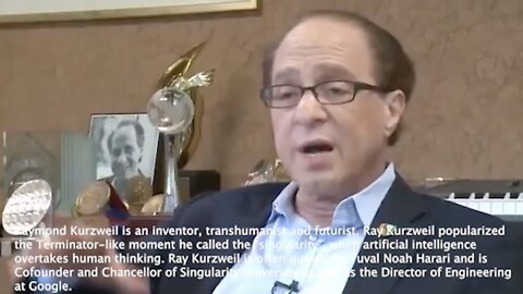 Raymond Kurzweil | Yuval Noah Harari's Mentor, "We Will Back Ourselves Up. We Will Put Computerized Devices the Size of Blood Cells Inside Our Bodies. These Little Nano-Bots Could Download New Software."