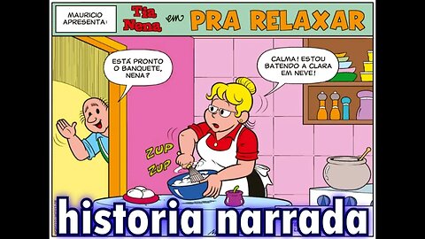 Tia Nena em-Pra relaxar | Gibis do Rapha