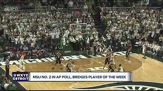 Michigan State's Miles Bridges is Big Ten player of the week after shot that beat Purdue