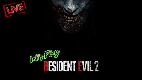 Resident Evil 2 Remake - Big Fitz Plays Live Stream - Part 3