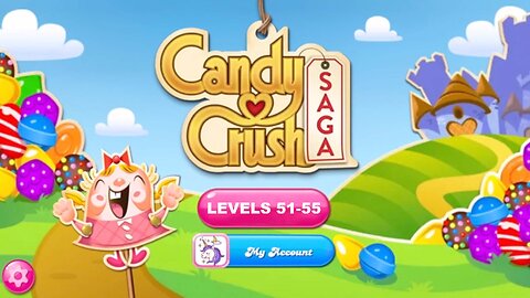 Candy Crush Saga | Levels 51-55 | IN ONE ATTEMPT! | NO BOOSTERS | 3 STARS | FIRST TRY 🦄