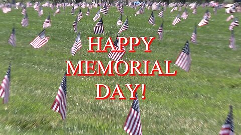 Happy Memorial Day!