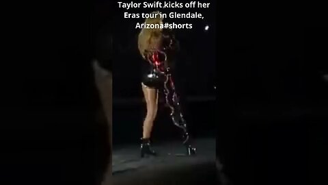 Taylor Swift kicks off her Eras tour in Glendale, Arizona #shorts