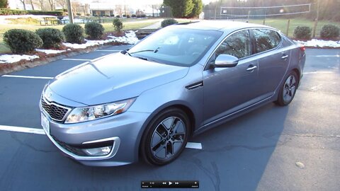 2012 Kia Optima Hybrid Premium Start Up, Exhaust, Test Drive, and In Depth Review