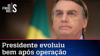 Cirurgia de Bolsonaro foi um sucesso