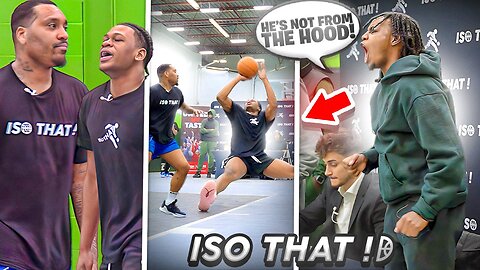 "HE'S NOT FROM THE HOOD!!" | 39 Year Old Challenges K Showtime's Teammate to a 1v1! | Iso That Ep 10