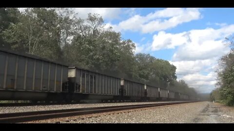 A Very dusty coal train and the Pennsylvanian