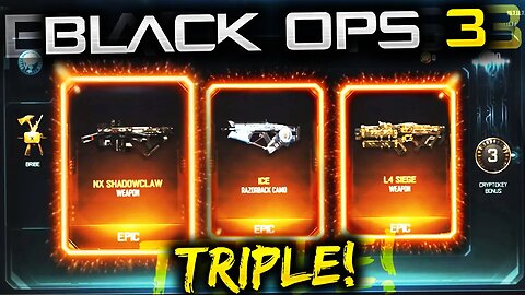 OMFG "TRIPLE EPIC" OPENING + 2 NEW WEAPONS "3 EPICS IN 1 SUPPLY DROP" OPENING! BEST SUPPLY DROP EVER