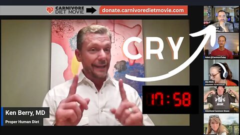 Dr. Berry Made Me CRY: BEST Moments from 24-Hour Carnivore Livestream.
