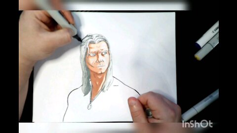 Drawing The Witcher
