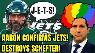 Aaron Rodgers CONFIRMS Jets In 2023 & CLOWNS Adam Schefter Along The Way! Packers HOLD UP DEAL!