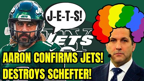 Aaron Rodgers CONFIRMS Jets In 2023 & CLOWNS Adam Schefter Along The Way! Packers HOLD UP DEAL!