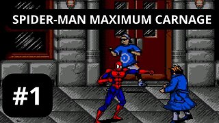 SPIDER-MAN MAXIMUM CARNAGE | SNES | PARTE 1 | 1994