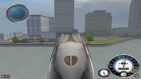 Mafia: The City of Lost Heaven - Stunt jump on a car over the river (in Free Ride Extreme)