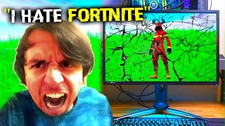 He DESTROYED His Computer Over Fortnite..