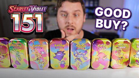 Opening Pokémon 151: Mini tins (NOT what I expected 😮)