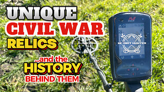 Unique Civil War relics and the history behind them #metaldetecting