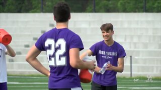 Ohio high school athletes begin socially distant practices