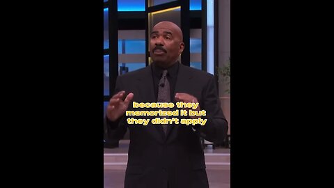 Steve Harvey - Apply Your Knowledge - #shorts #steveharvey #motivation #knowledge