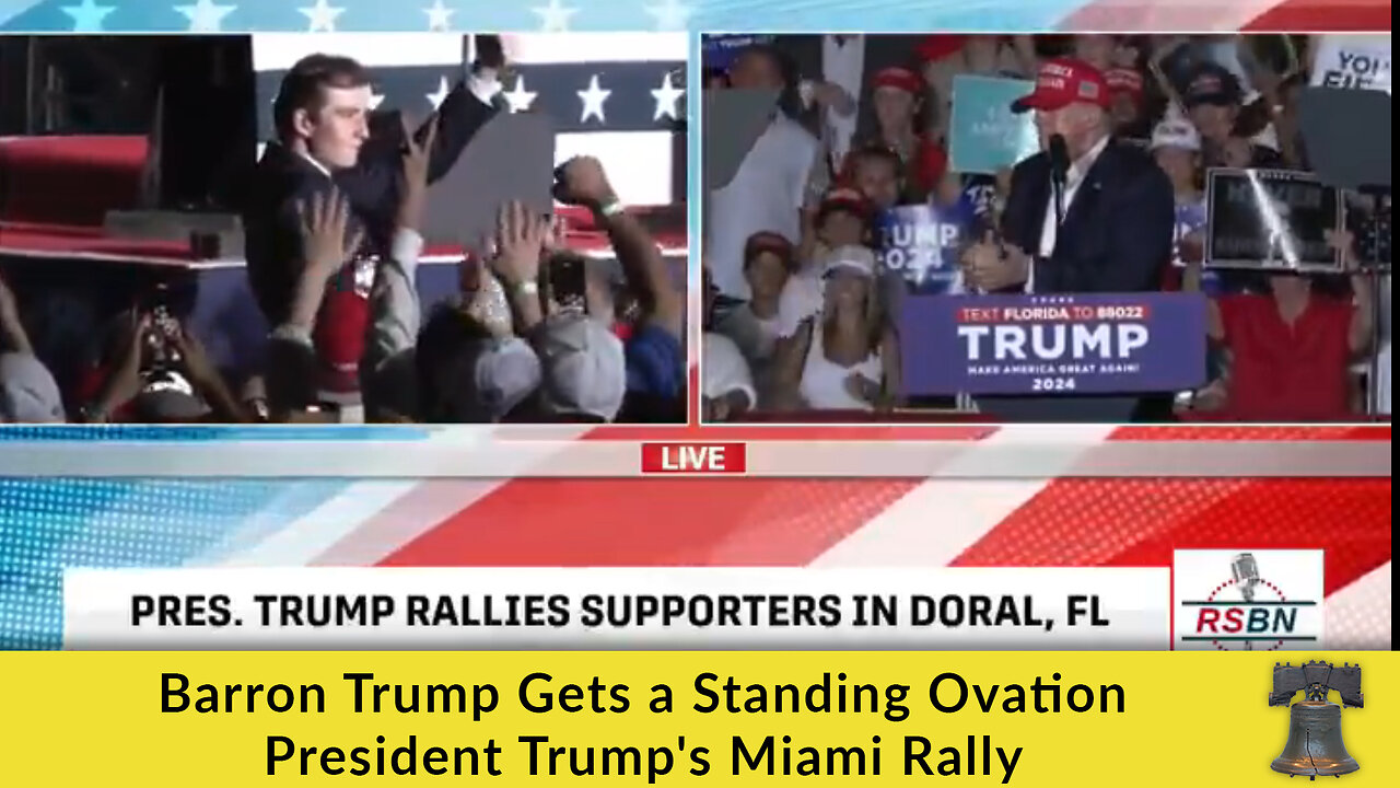 Unseen Footage Barron Trumps Stunning Vocal Performance - 5bh3ytr