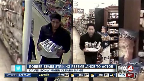 Robber has striking resemblance to David Schwimmer