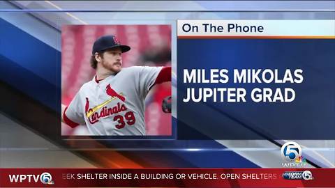 Jupiter native Miles Mikolas misses MLB All-Star Game after wife gives birth to twins