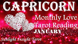 CAPRICORN💕Well This is A Must See! What A Heavy Past-Life Love Reading!💕January 2023 Love Tarot