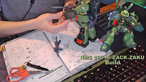 Gundam Building | Hi Zack Zaku Build Complete