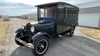 1930 Ford Model A panel truck