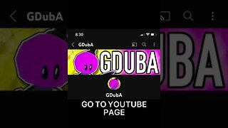 (not by me) HOW TO SUB TO GDUBA!!!!!! #shorts