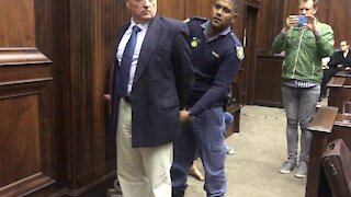 SOUTH AFRICA - Cape Town - Rob Packham murder trial (video) (LSR)