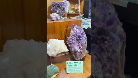 4 Crystals on Sale thru Thursday 11/16/23 • Amethyst Flower, Quartz, Elestial Amethyst & Pyrite