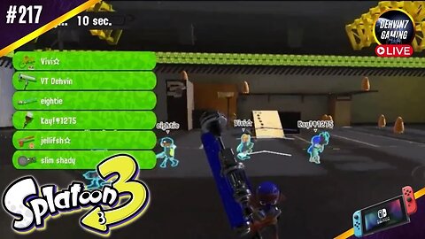 Turf War with viewers while leveling gear! | Splatoon 3