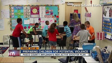 Middle schooler helps to teach Pasco students new active shooter plan