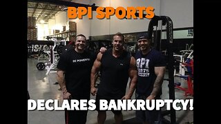 BPI Sports Declares Bankruptcy!