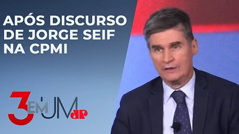 Piperno sobre Jorge Seif na CPMI: “Ele é um ‘bolsolover’ fanático”