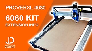 6060 extension information for the PROVerXL 4030 CNC from Sainsmart Genmitsu