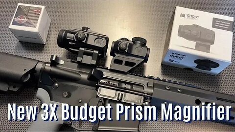 NEW Monstrum 3x Ghost Micro Prism Magnifier