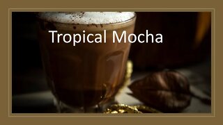 Tropical Mocha Recipe - How To Make A Delicious And Refreshing Summer Drink #shorts #coffee #mocha