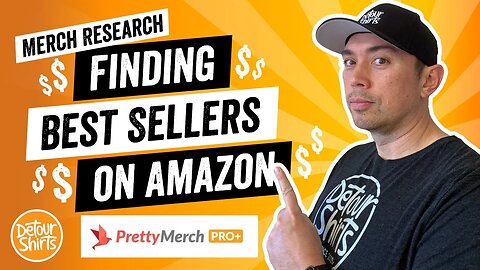 Merch Research: Finding Best Selling Shirts on Amazon and What To Do Next for Print on Demand